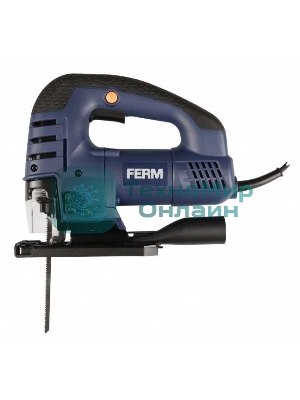 Пила лобзиковая FERM JSM1025P мощность-750 W/скорость вр.- 500-3000/ход мм- 26/древо/сталь мм-90/10