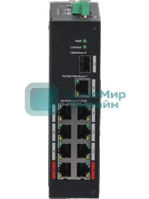 Коммутатор Dahua DH-PFS3110-8ET-96 неуправляемый