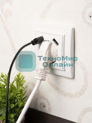 Розетка 1-местная СП с/з 16А белая с защ. штор. с 2 USB 2,1А EKF Минск