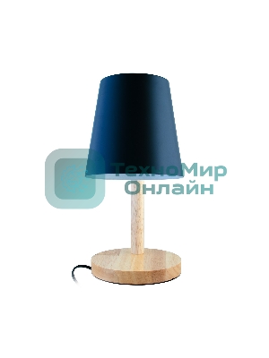 Светильник настольный СТАРТ CT83, E27, до 40Вт, 1,5м, черный