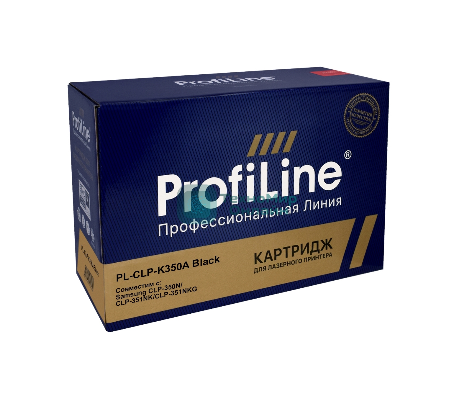 Картридж Тонер-туба ProfiLine PL-CLP-K350A для принтеров Samsung CLP-350/350N/351NK/351NKG черный 4000 копий