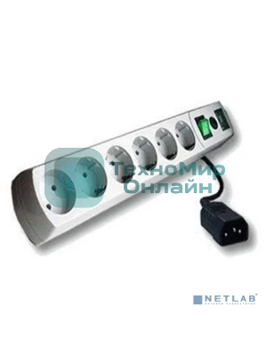 Сетевой фильтр Most RG-U 1.5 м, 6 розеток, белый, коробка