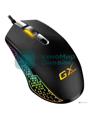 Мышь проводная Genius Scorpion M705 черный, 7200 dpi, USB, кнопки - 6