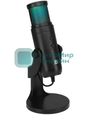 Микрофон DEFENDER (64625) Galactar GMC 250 USB, LED, провод 1.5 м