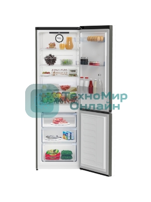 Холодильник Beko B3R0CNK362HG серый, двухкамерный, 220/100л, морозилка снизу No Frost