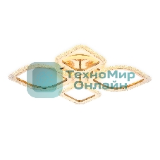 Потолочный светодиодный светильник FA5149 GD золото 77W 680*630*90 (ПДУ РАДИО 2.4)