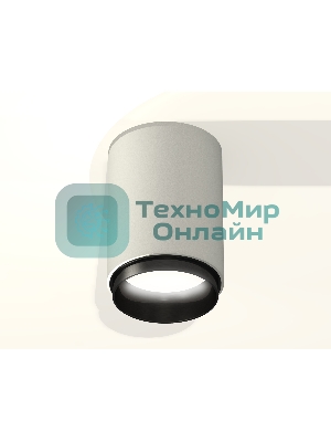 Светильник Ambrella Light XS6314021 SGR/PBK серый песок/черный полированный MR16 GU5.3 (C6314, N6121)