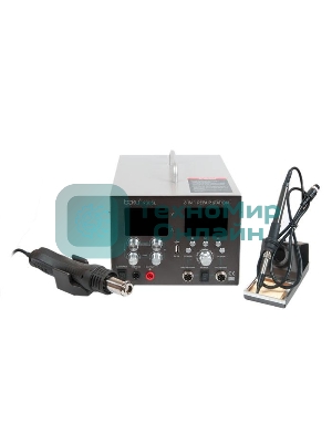 Паяльная станция BAKU ba-9305L ремонтная термовоздушная, 4 в 1