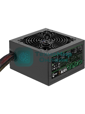 Блок питания Aerocool/Formula KCAS PLUS 600W, 600Вт, 80 PLUS Bronze, 120мм, черный
