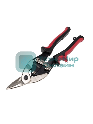 Ножницы по металлу правые Rexant 260 мм никелированные, двухкомпонентные рукоятки