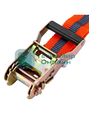 Ремень багажный с крюками, 0,038х10м, храповый механизм AutomaticStels