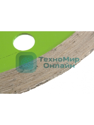 Диск алмазный Сибртех отрезной сплошной, 125 х 22,2 мм