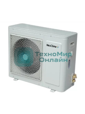Кондиционер сплит-система настенного типа Neoclima NS/NU-HAL07FWI инвертор, 7000 BTU, 20 м², 24 дБ, охлаждение, обогрев, осушение, белый