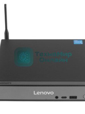 Неттоп Lenovo ThinkCentre Neo 50q G5 slim Core 5 210H (2.2) 16Gb SSD512Gb UHDG без ОС GbitEth WiFi BT 90W kb мышь клавиатура черный (13B9S09900)