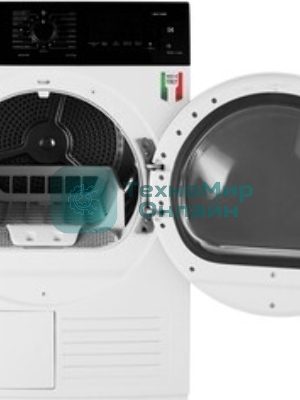 Сушильная машина Korting KD 69 IHP белый, 9 кг, сушка - тепловой насос, программ - 15, 59.6 x 85 x 64 см