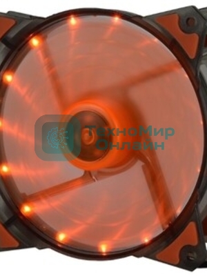 Вентилятор для корпуса Crown CMCF-12025S-1223 черный/оранжевый, 120 мм, 1650 об/мин, 28 дБ, 3 pin