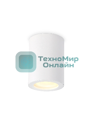 Светильник накладной TN22797 WH белый IP44 GU10 max 12W D65*90