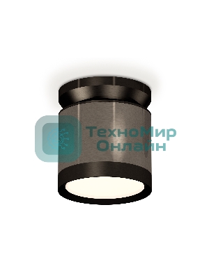 Светильник Ambrella Light XS8115010 DCH/PBK черный хром/черный полированный GX53 (N8902, C8115, N8113)