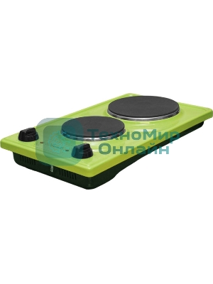 Плита настольная электрическая ЭПБ 22 зеленый (настольная)