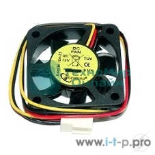 Вентилятор для корпуса Gembird черный, 40 мм, 5000 об/мин, 27 дБ, 3 pin