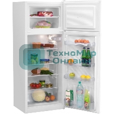 Холодильник Nordfrost NRT 141 032 белый двухкамерный 210/51 л морозилка сверху