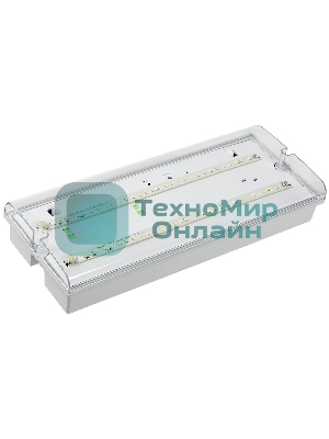 Светильник ДПА 5042-3 аккумулятор 3ч IP65 аварийный универс. подкл. IEK LDPA0-5042-3-65-K01