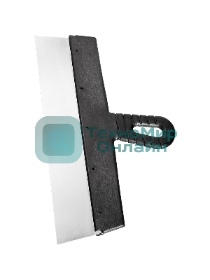 Шпатель фасадный Сибртех из нержавеющей стали, 350 мм, пластмассовая рукоятка