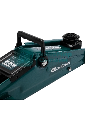 Домкрат гидравлический подкатной Сибртех 3 т, 135-400 мм