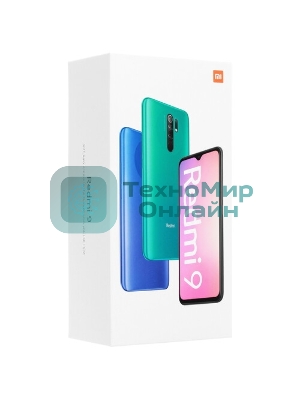 Дисплей для Xiaomi Redmi 9 в сборе с тачскрином черный