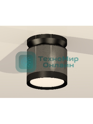 Светильник Ambrella Light XS8115010 DCH/PBK черный хром/черный полированный GX53 (N8902, C8115, N8113)