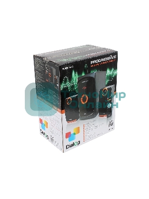 Акустическая система Dialog Progressive AP-200 черный2.1, 30W+2*15W RMS, USB+SD reader