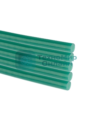 Клеевые стержни Rexant, Ø11 мм, 270 мм, зеленые, 10 шт., хедер