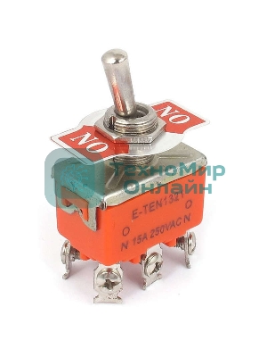 Тумблер Rexant 250В 15А (4c) ON-OFF 2п (KN-201)