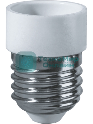 Патрон-переходник Navigator с E27 на E14 NLA-E27-E14