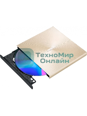 Оптический привод DVD-RW Asus SDRW-08U8M-U золотистый USB Type-C ultra slim M-Disk внешний RTL