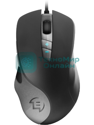 Мышь проводная SVEN RX-G970 черный, 4000 dpi, USB, кнопки - 7