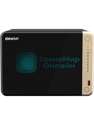 Сетевое хранилище NAS Qnap Original TS-664-8G 6-bay настольный Celeron N5095