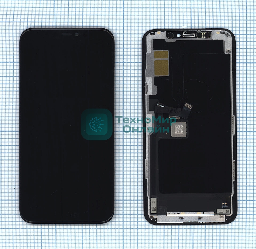 Дисплей для Apple iPhone 11 Pro в сборе с тачскрином (Foxconn) черный