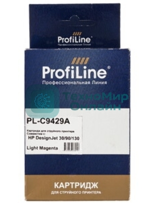 Картридж струйный ProfiLine PL-51629A для принтеров HP DJ600/600C/670C/690C/692C/694C/695C/695CCI/DW600/600C/680C/694C/OJ 500/520/570/580/590/600/700/710/720/725/Fax 910/920/PSC 370/380 Series водн