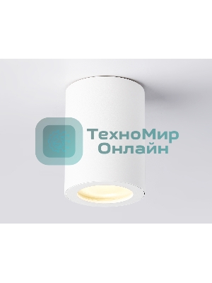 Светильник накладной TN22797 WH белый IP44 GU10 max 12W D65*90