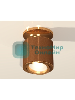 Светильник Ambrella Light XS7404120 SCF/PYG кофе песок/золото желтое полированное MR16 GU5.3 (N7929, C7404, N7004)