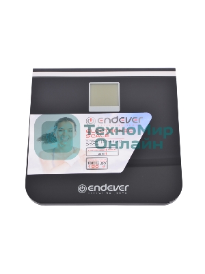 Электронные напольные весы Endever Skyline FS-540, вес до 150 кг., стекло повышенной прочности, LCD-дисплей, авто откл.