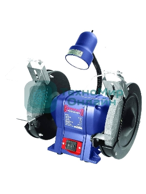 Точило КРАТОН BG 350/200 L 350Вт 2950об/мин диск 200х20х32мм эл. подсв.