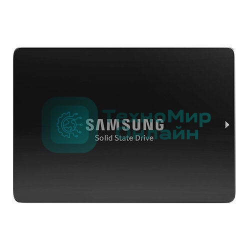 Накопитель SSD Samsung PM883, 960Gb, SATA III, 2.5