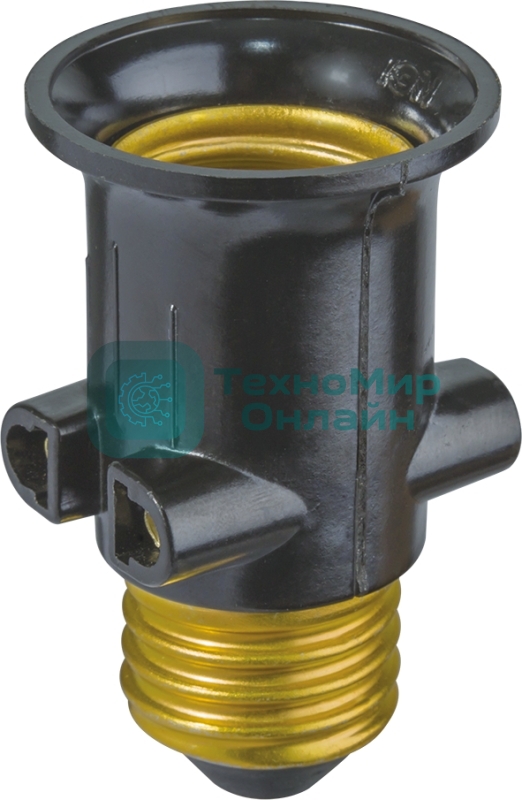 Патрон-переходник Navigator с розетки на E27 на E27 NLA-E27-S-E27