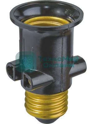 Патрон-переходник Navigator с розетки на E27 на E27 NLA-E27-S-E27