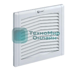 Решетка вентиляционная с фильтром 124x124мм IP54 PROxima EKF EXF52