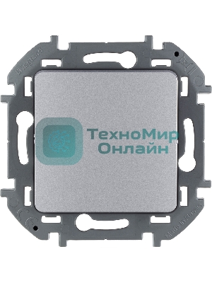 Переключатель без фиксации - кнопка, Н.О./Н.З. контакты 6A 250 В алюминий