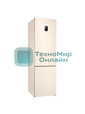 Холодильник Samsung RB37A5200EL/WT бежевый двухкамерный 269/98л морозилка снизу, No Frost
