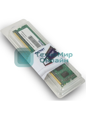 Оперативная память Patriot, DDR3, 4GB (1x4 GB), 1333 MHz, CL9, DIMM